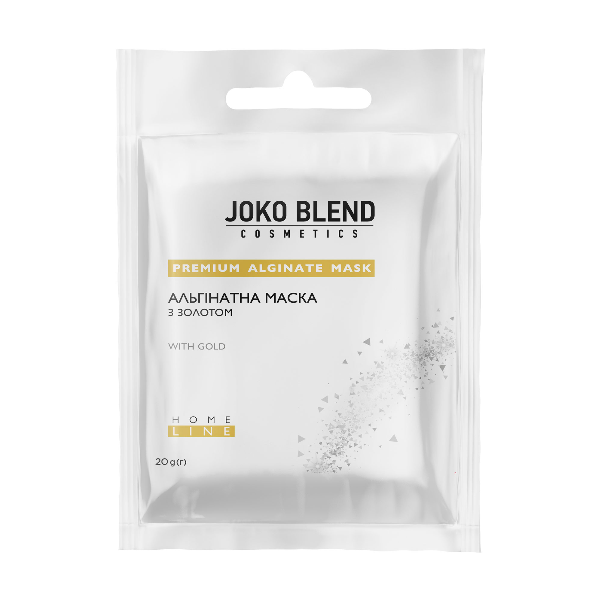 Альгінатна маска для обличчя Joko Blend Premium Alginate Mask з золотом, 20 г